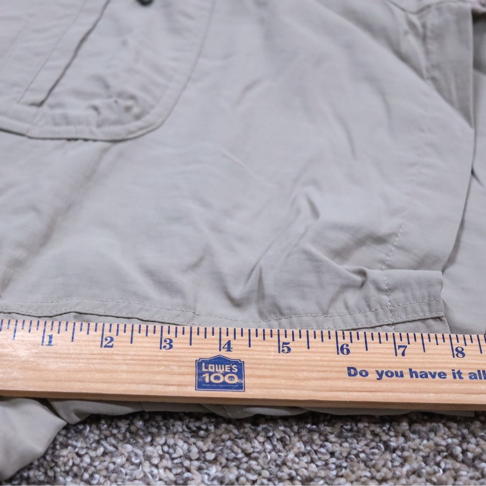 The North Face Cargo Shorts Womens 16 Gray Nylon Hiking Outdoor Utility Pockets - Picture 9 of 12
